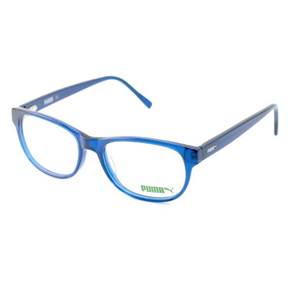 Puma Oval Style Clear Blue Frame